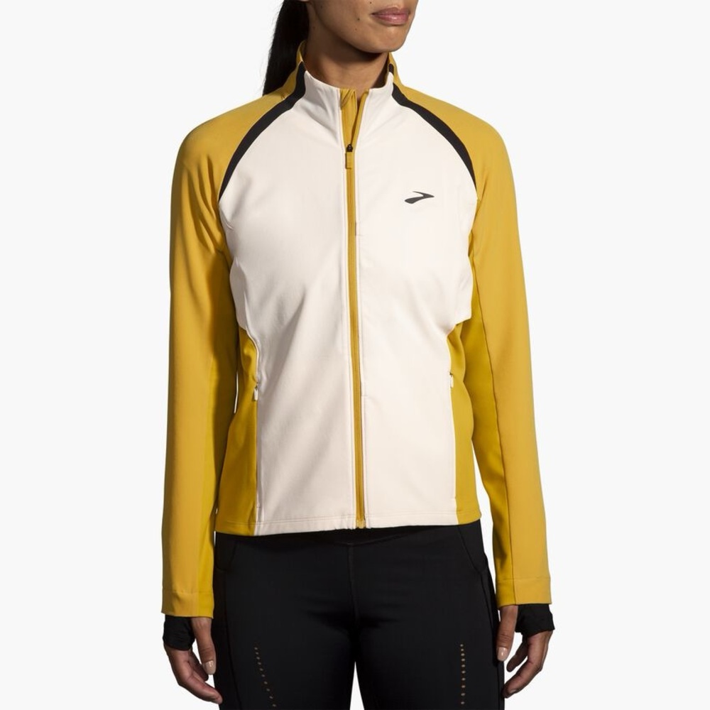 Brooks Fusion Hybrid Jacket xxl  Sand/Dark Sundial/Blac